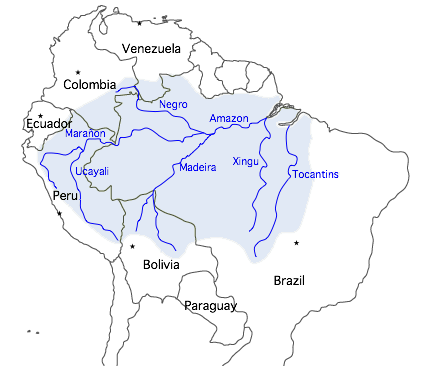 Бассейн реки Амазонки