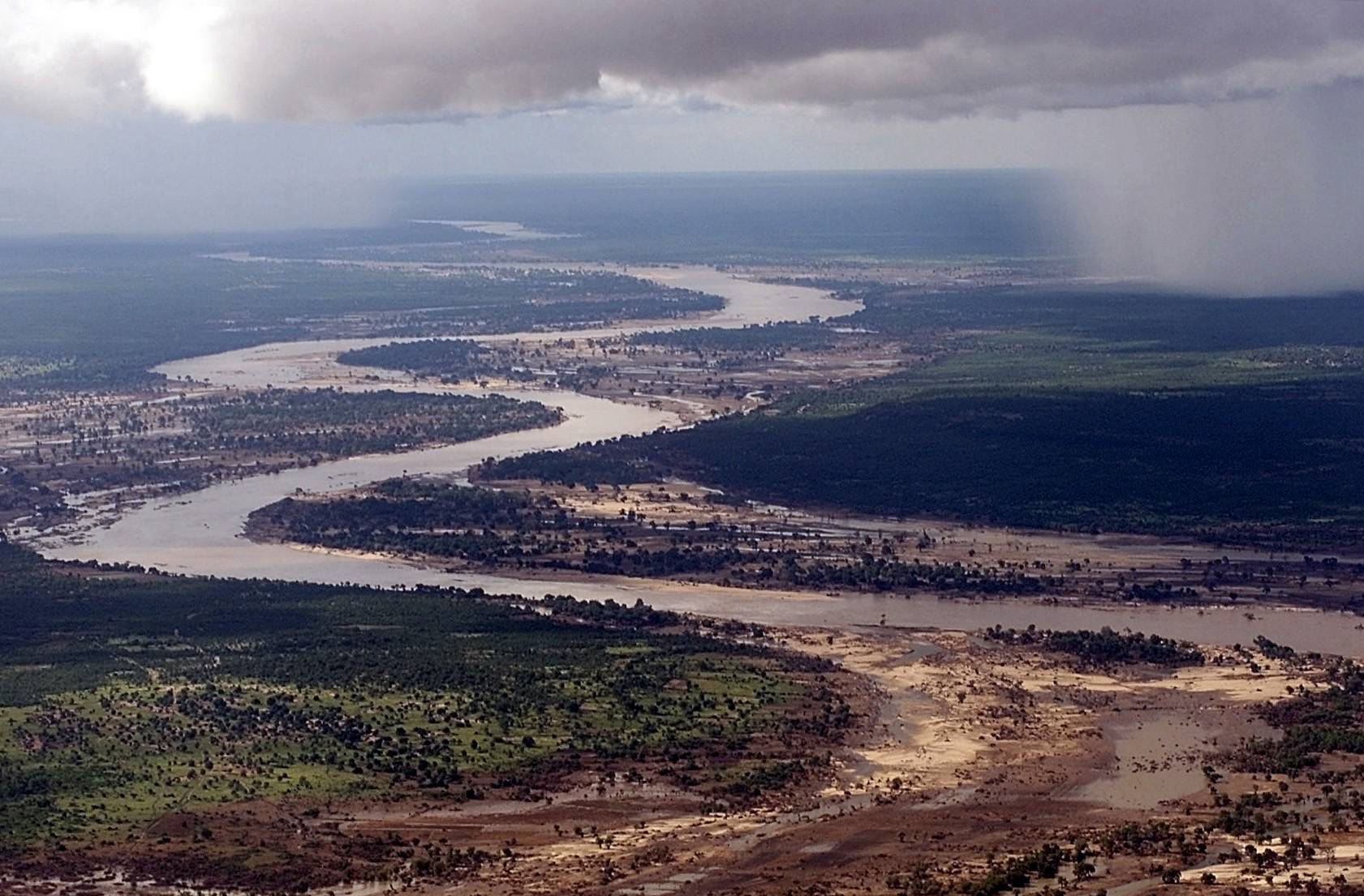 Река Конго сверху